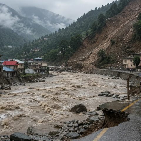 Pakistan’s First Monsoon Spell Brings Flood and Landslide Risks