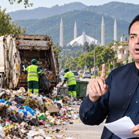 Islamabad’s Affluent Areas Get Free Waste Collection as City Tackles Garbage Backlog