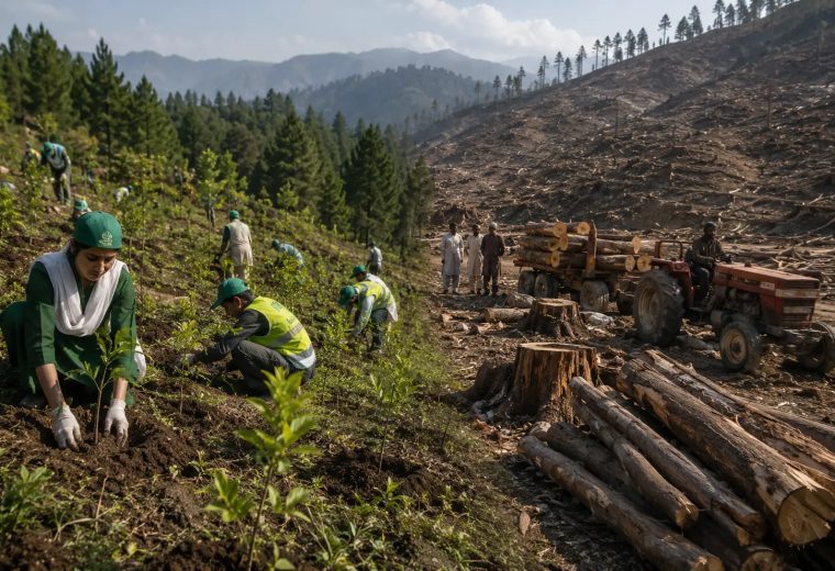 Pakistan’s Green Programme Reaches 2.3 Billion Plants, but Forest Pressure Persists