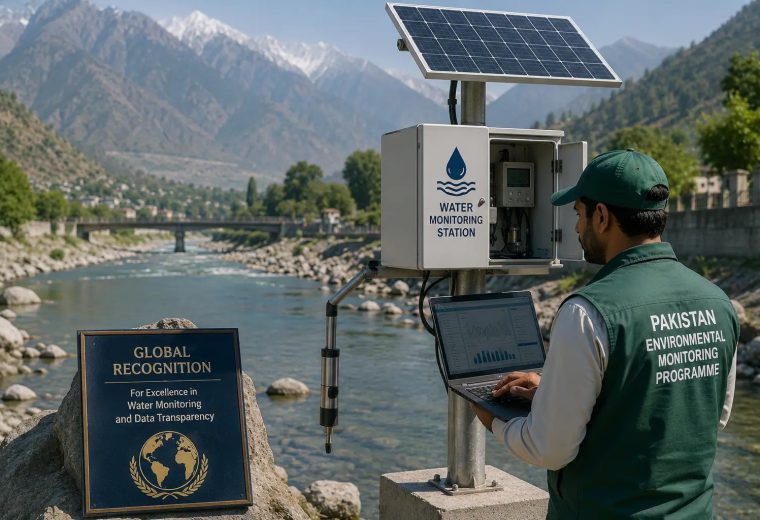 Eight Pakistan Water-Monitoring Stations Gain Global Recognition