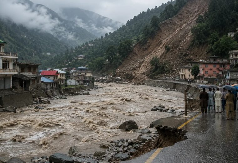Pakistan’s First Monsoon Spell Brings Flood and Landslide Risks
