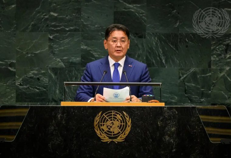 Mongolia Calls for Stronger Global Cooperation on Climate Action at UNGA