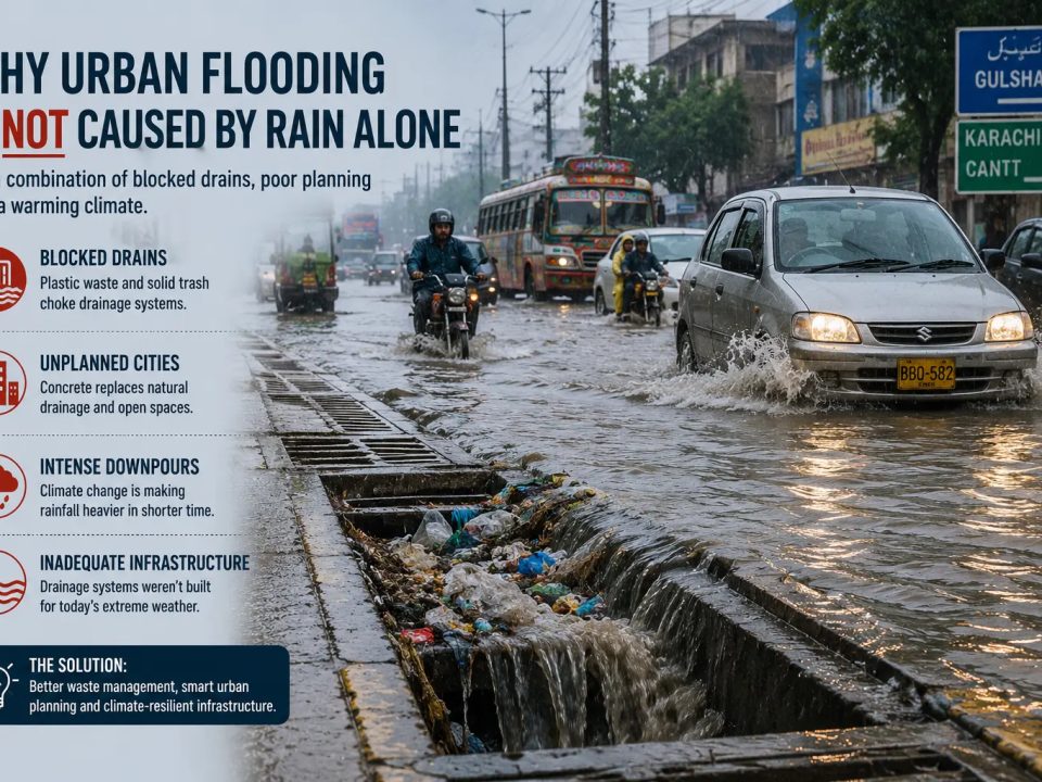 Why Urban Flooding Is Not Caused by Rain Alone