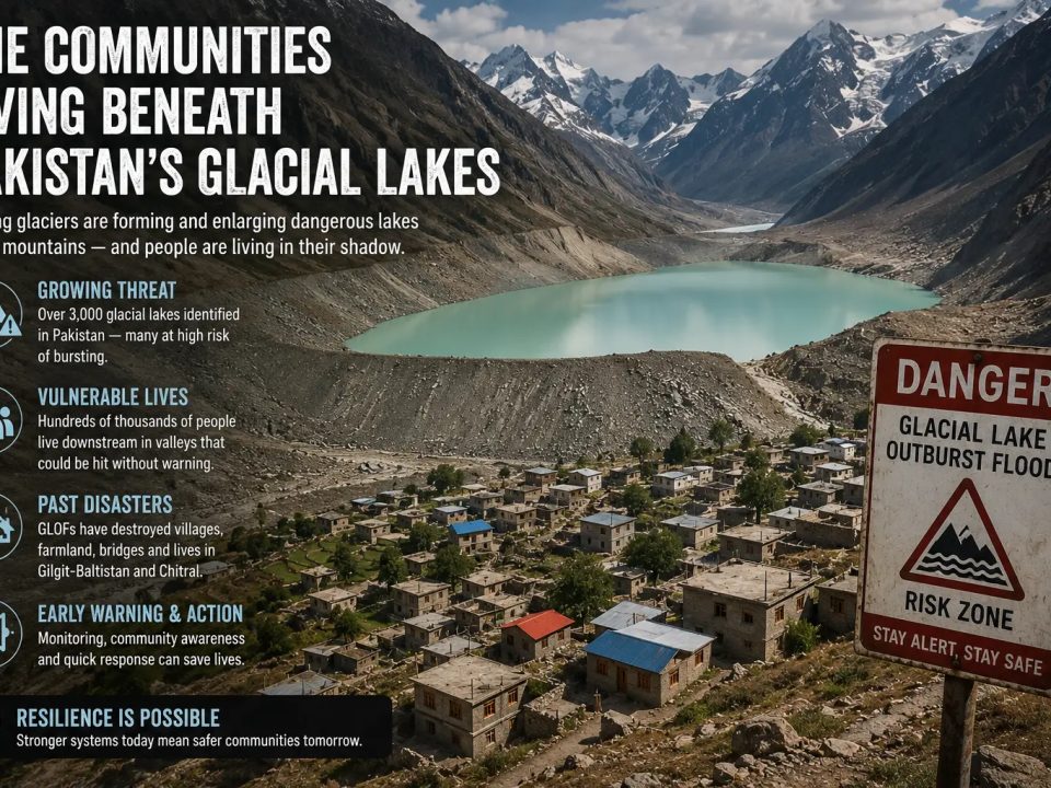 The Communities Living Beneath Pakistan's Glacial Lakes
