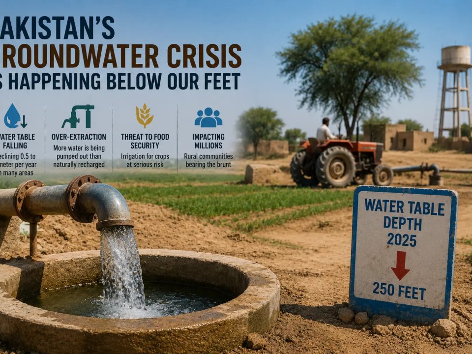 Pakistan's Groundwater Crisis Is Happening Below Our Feet