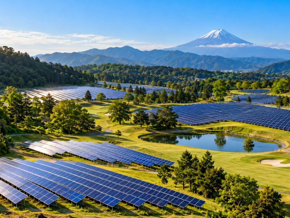 Japan’s Golf Courses Are Becoming Solar Power Hubs as Land for Renewables Runs Short