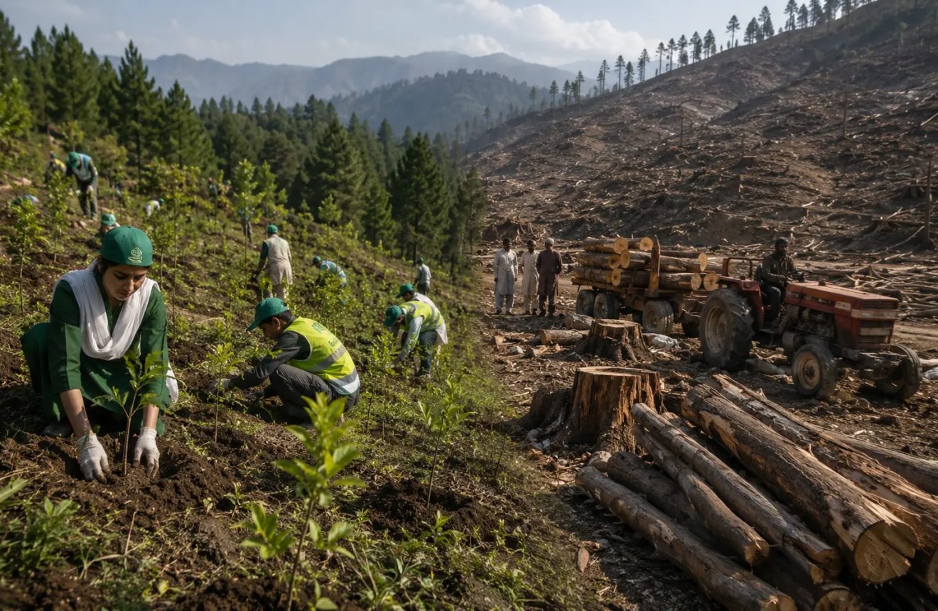 Pakistan’s Green Programme Reaches 2.3 Billion Plants, but Forest Pressure Persists