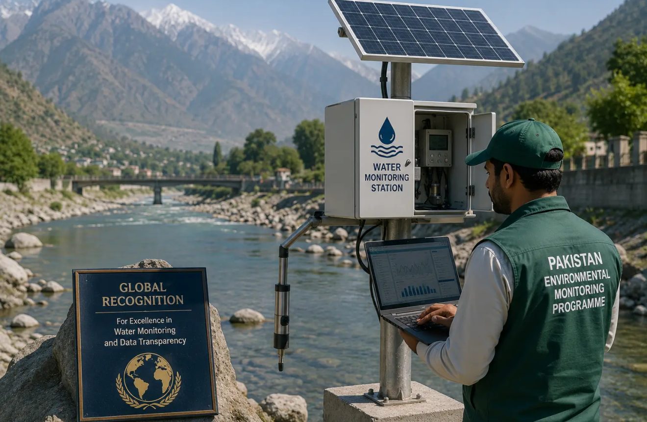 Eight Pakistan Water-Monitoring Stations Gain Global Recognition