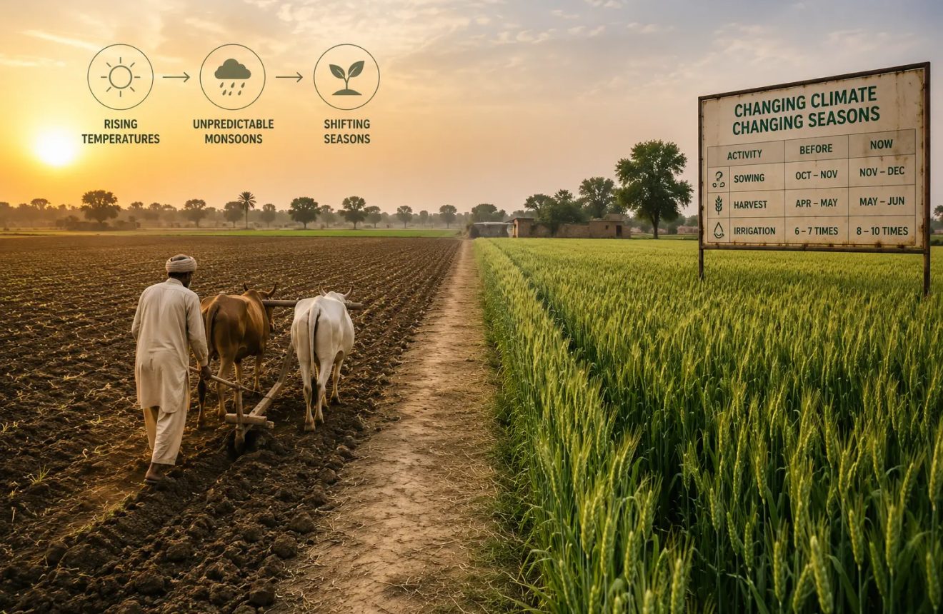 How Climate Change Is Reshaping Pakistan's Farming Seasons